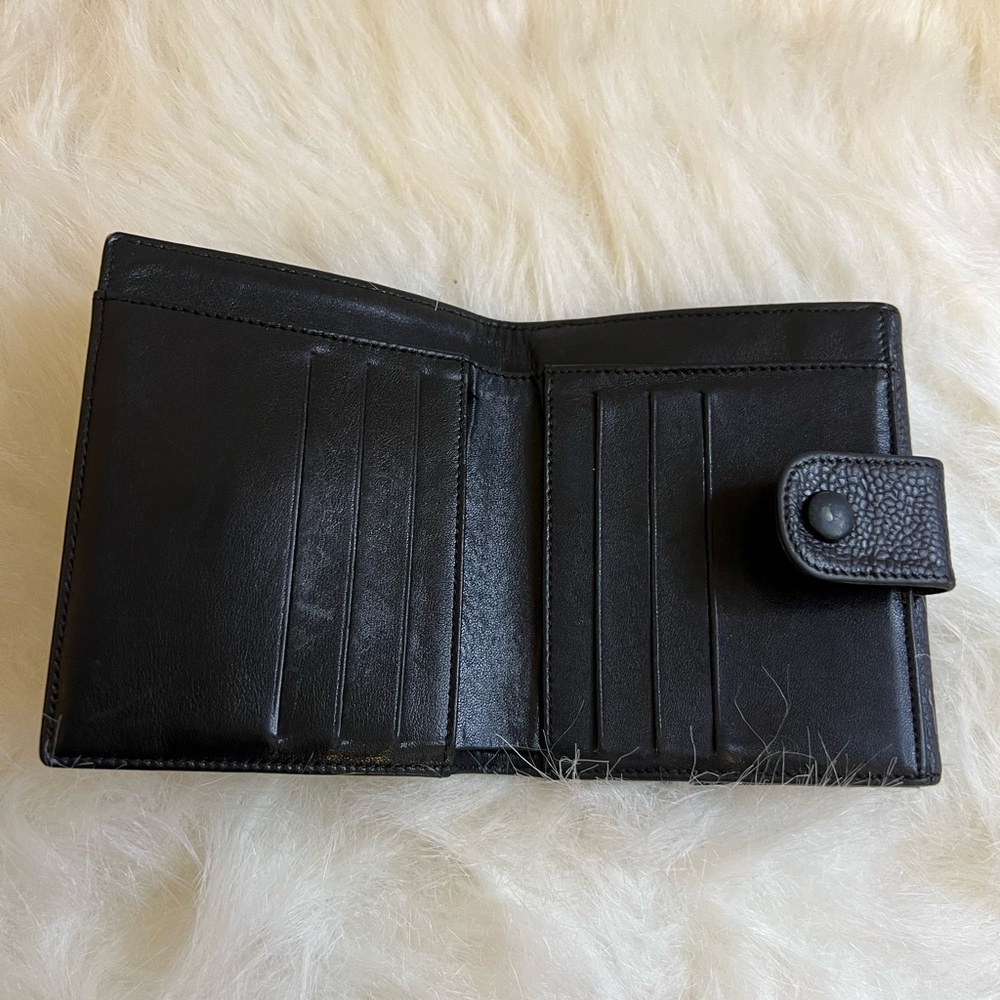 Authentic Chanel Black Caviar Leather Bi-Fold Wallet - Picture 9 of 12
